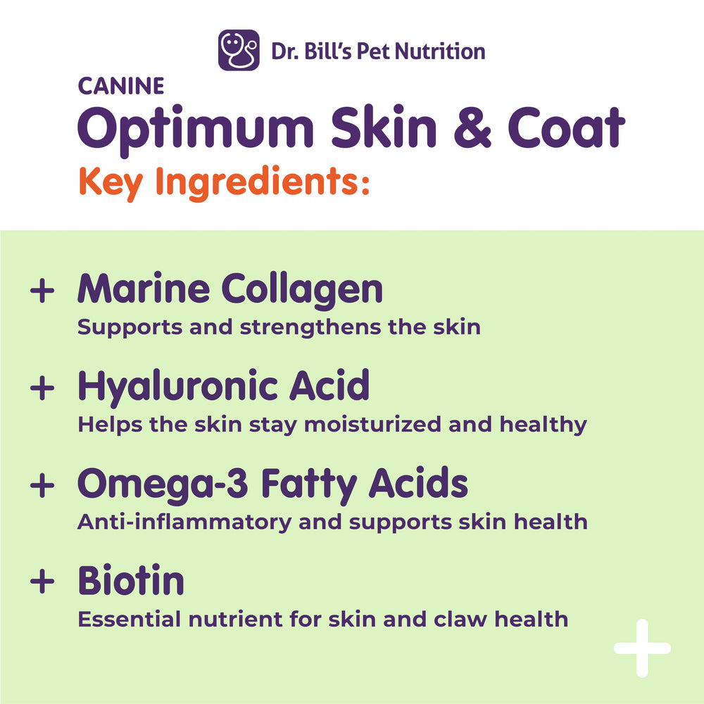 Biotine Dr. Bill's – Soutien la croissance des poils et la brillance.