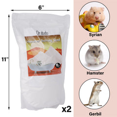DR.DUDU sable-absorption-odeur-hamster aide à contrôler les odeurs.