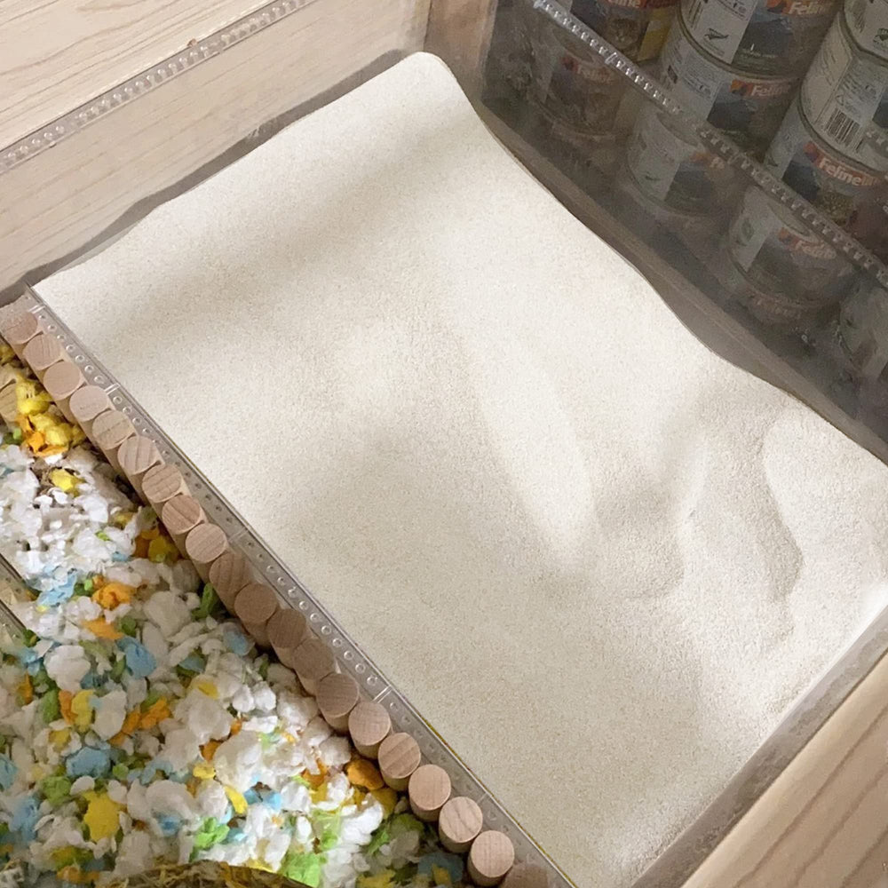 DR.DUDU Sable bain hamster: routine douce pour petits animaux.