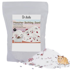 DR.DUDU Sable hamster versement – démonstration du dosage précis pour le bain
