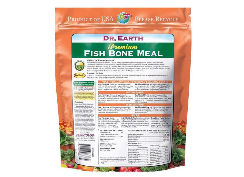 Dr Earth 722, application jardin, favorise une croissance vigoureuse des plantes.