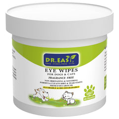 DR.EASY Lingettes Yeux Animaux – Boîte 120, nettoyage rapide et sûr.
