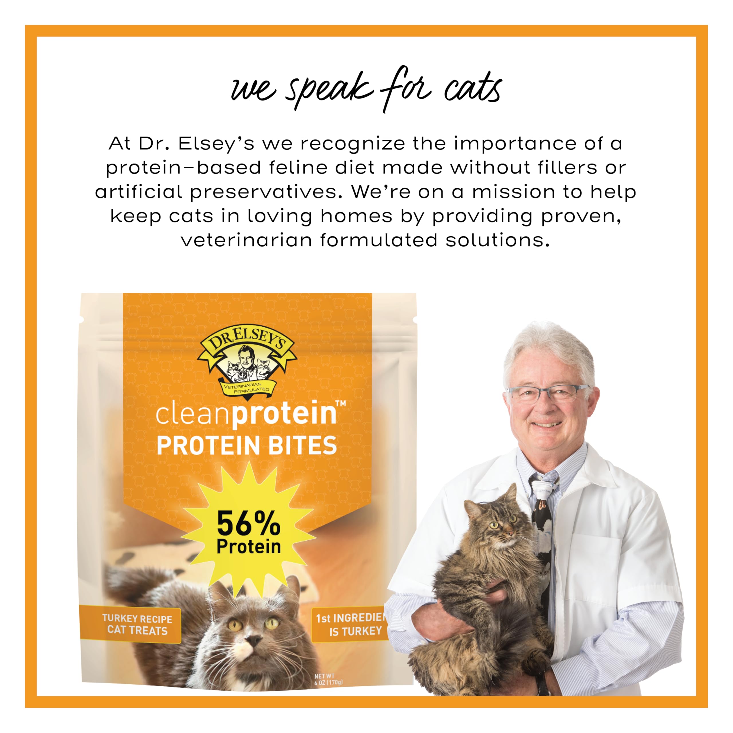 Dr. Elsey's CleanProtein Bouchées Dinde - emballage 12oz pratique.