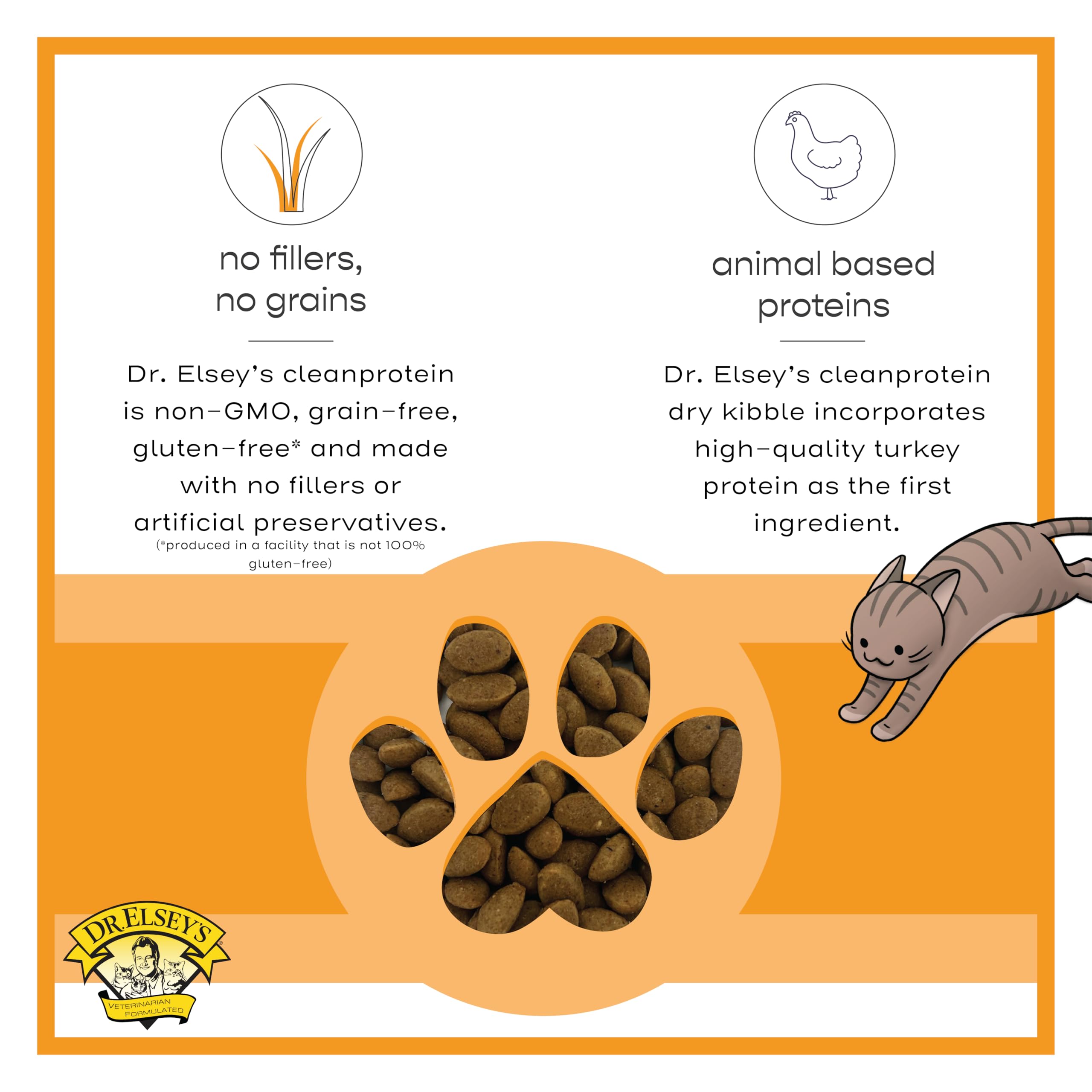 Dr. Elsey's CleanProtein Bouchées Dinde - nutrition equilibree.