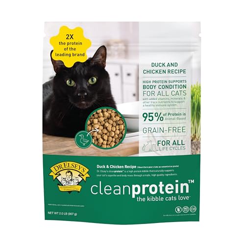 Dr. Elsey's Cleanprotein canard — croquettes faciles à mâcher pour chats