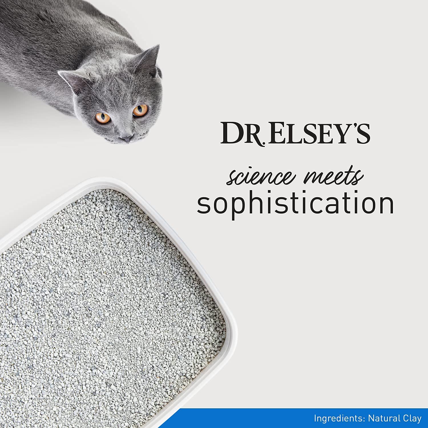 Dr. Elsey's Ultra: compatible boîtes à tamis, entretien facilité.