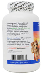 Dr. Goodpet Poudre Digestive Chien Mélange Pate pour incorporer au repas