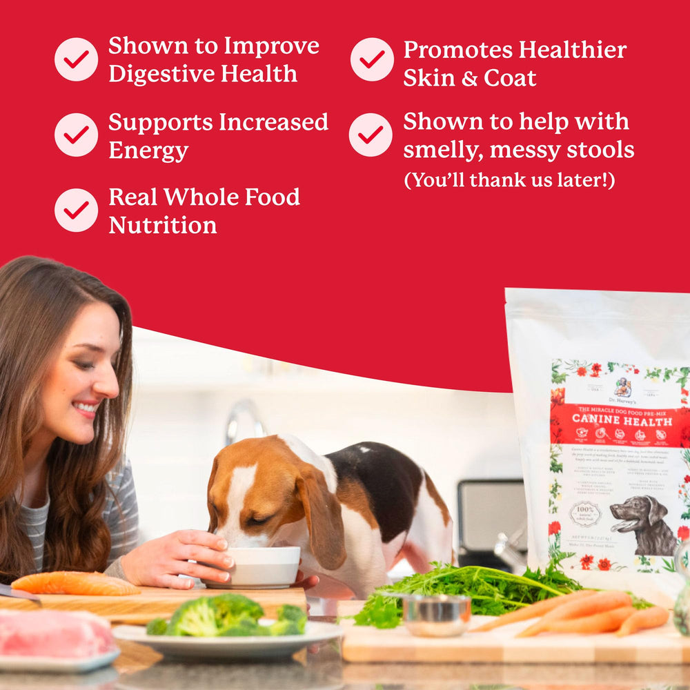 Dr. Harvey's Canine Health Miracle coquilles-doeufs visibles pour calcium naturel