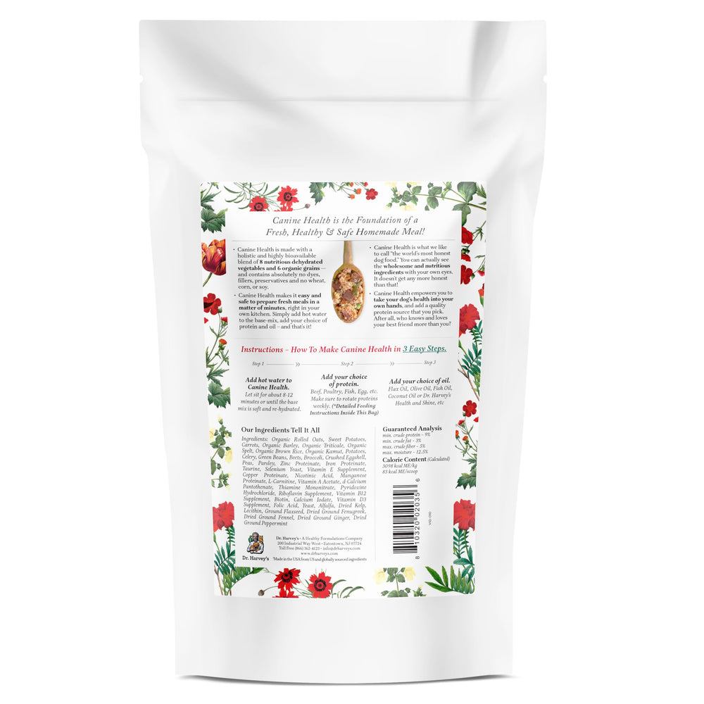 Dr. Harvey's Canine Health Miracle format essai 6-5oz pratique pour tester avec votre chien