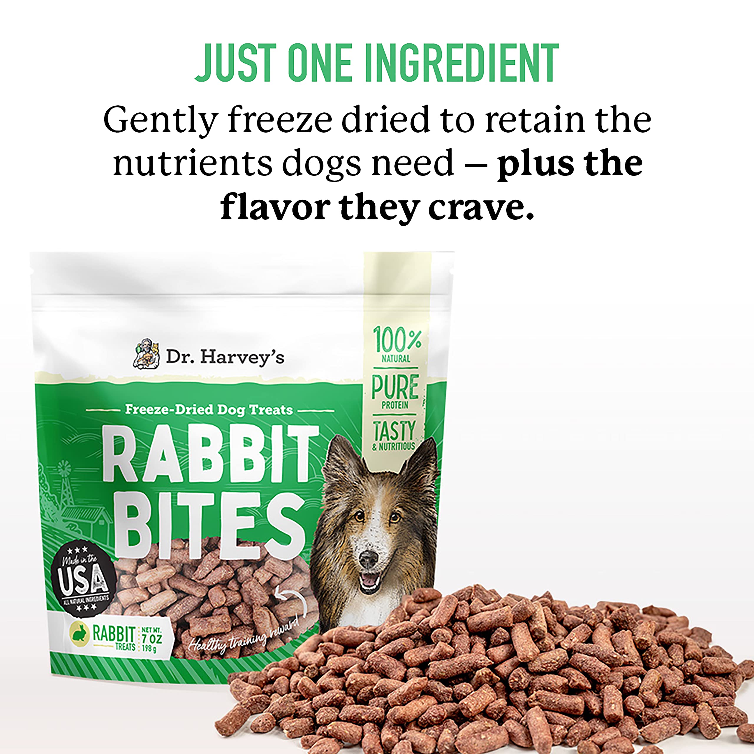 Fabriqué aux Etats-Unis selon des standards de qualité Dr. Harvey's.
