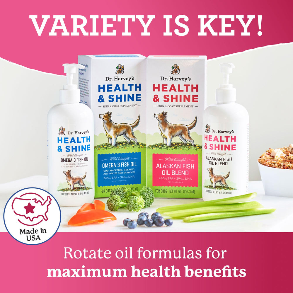 Dr. Harvey's Health & Shine: oméga-3 potentiellement bénéfiques pour cœur, cerveau et yeux.