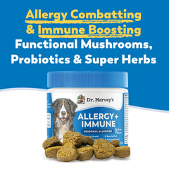 Friandises saumon Dr. Harvey's pour immunité et digestion du chien.