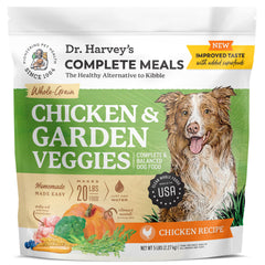 Dr. Harvey's Chicken & Garden Veggies, sac 5 livres, repas équilibré pour chien