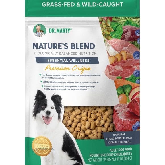 Dr. Marty Nature's Blend croquettes sèches: pelage doux et énergie pour chiens