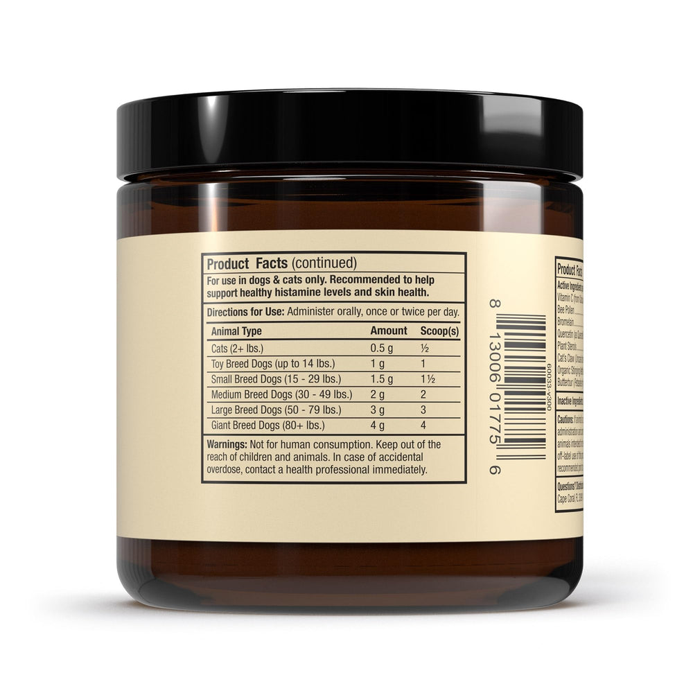 Cuillère-dose Bark & Whiskers facilitant l’administration quotidienne.