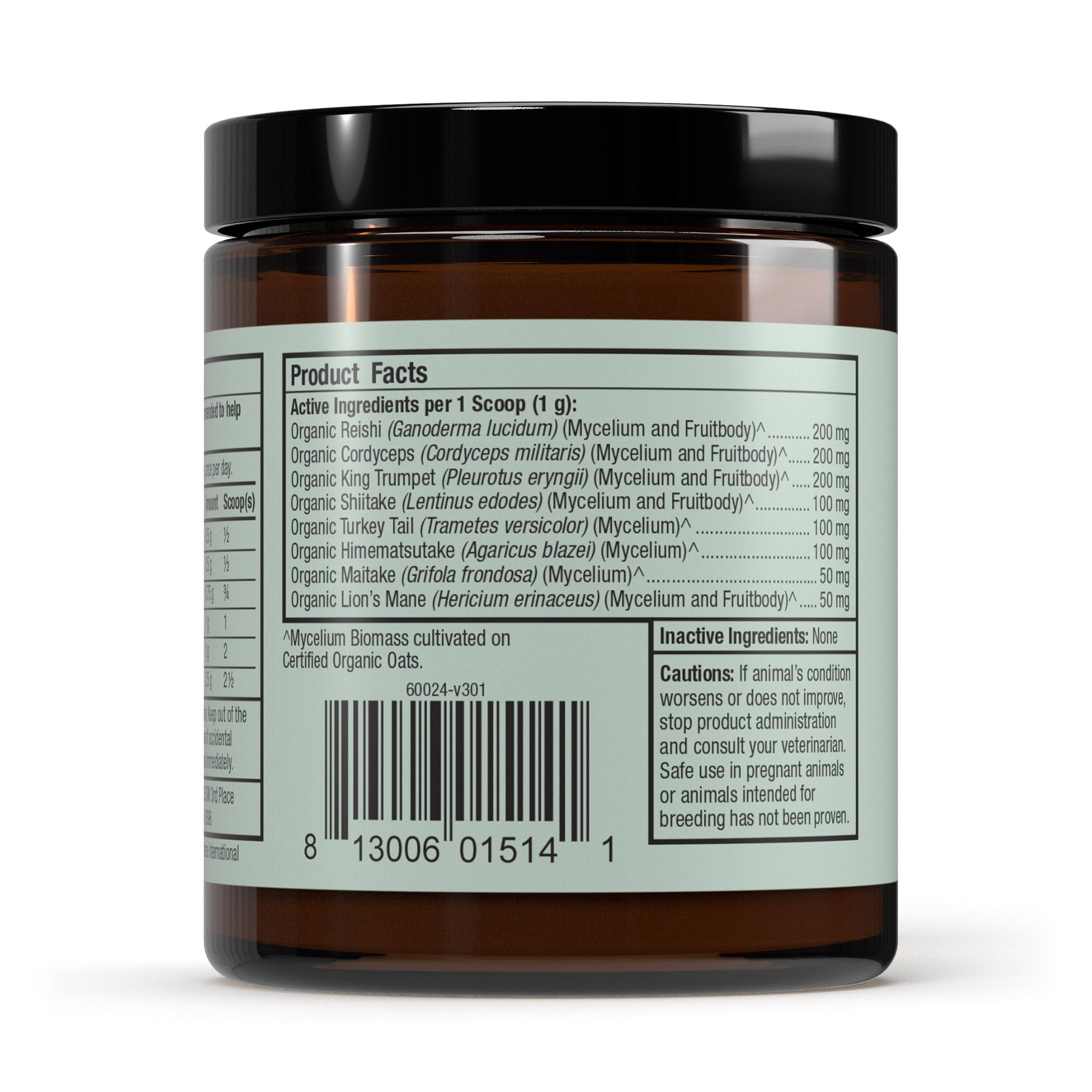 Dr. Mercola Bark & Whiskers – etiquette-produit: information claire pour une utilisation sécurisée et efficace