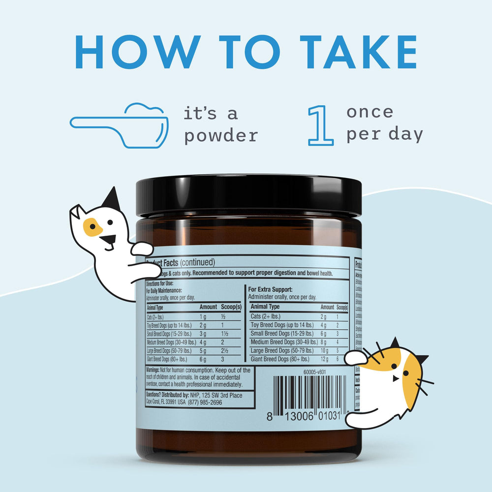 Dr. Mercola Bark & Whiskers: Arôme neutre et facile à mélanger à la nourriture.