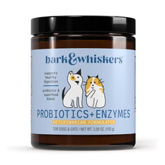 Dr. Mercola Bark & Whiskers dosettes digestives soutenant l'intestin des animaux