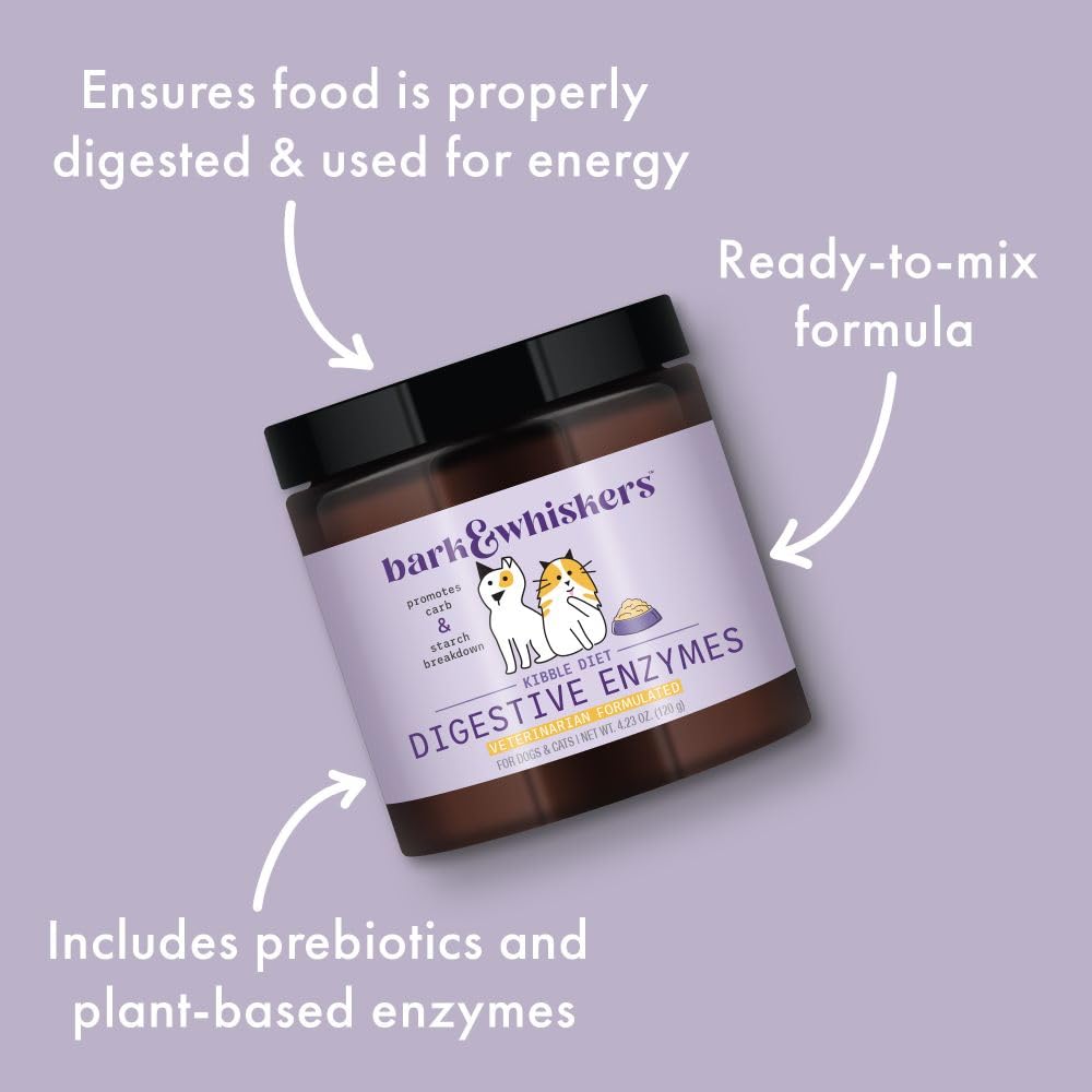Dr. Mercola Bark & Whiskers: formulation vétérinaire adaptée chiens et chats actifs.