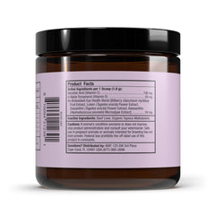 Dr. Mercola Soutien Oculaire, poudre goût foie, intégration facile à l’alimentation.