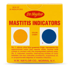 Dr. Naylor indicateurs Mastite cartes 30 – outil visuel pour déceler les signes dans le lait