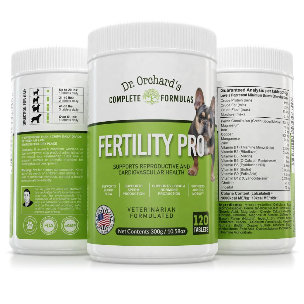 Dr. Orchards Fertility Pro — comprimés : amélioration potentielle de la production et de la concentration