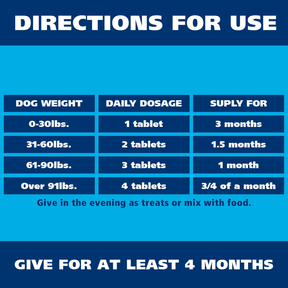 Dr. Oscar tablettes masticables pratiques pour chien