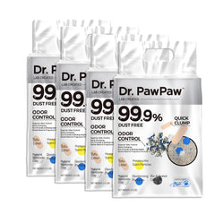 Dr. PawPaw Tofu Litière, odeur chèvrefeuille: parfum frais pour une pièce plus agréable.