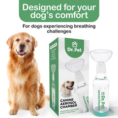 Dr. Pet masque inhalateur chien petite taille offre ajustement idéal.