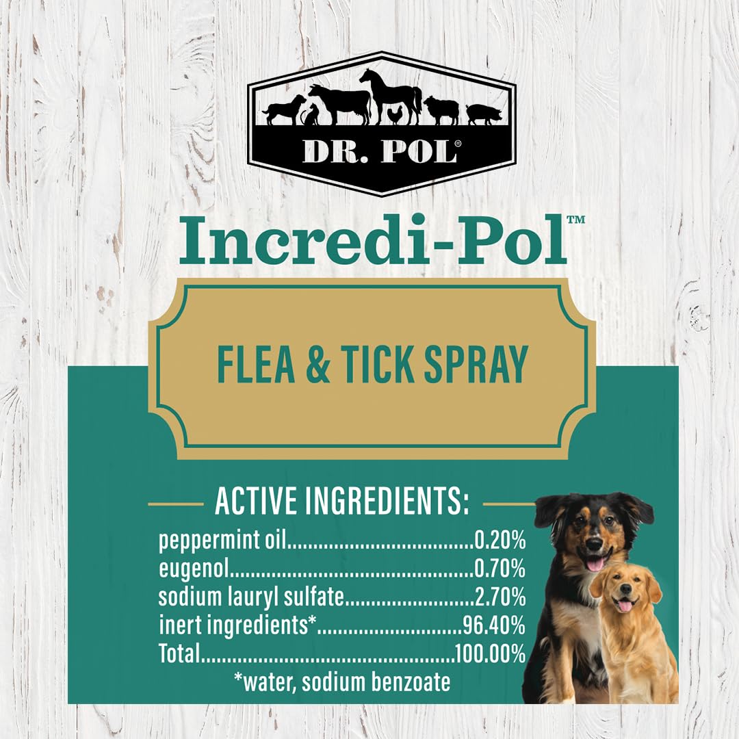 Dr. Pol Incredi-Pol : protection de la literie du chien contre parasites.