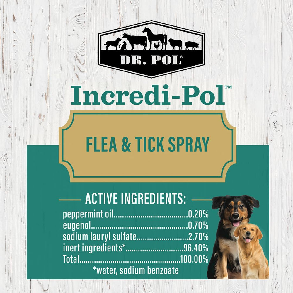 Dr. Pol Incredi-Pol : protection de la literie du chien contre parasites.
