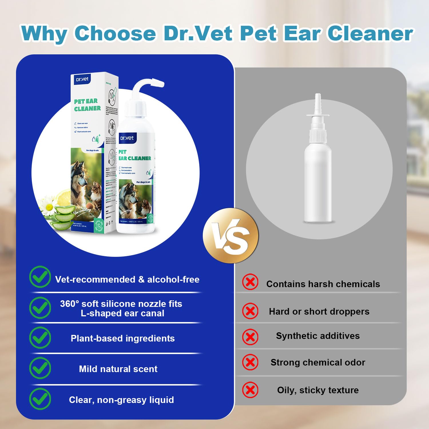Dr Vet extrait kaki: neutralise les odeurs.