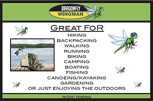 DRAGONFLY WINGMAN clip-portable facilite l'attache sur les vêtements lors de la randonnée.