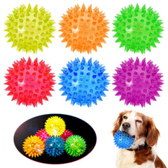 DragonflyDreams ensemble de balles épineuses lumineuses pour chien