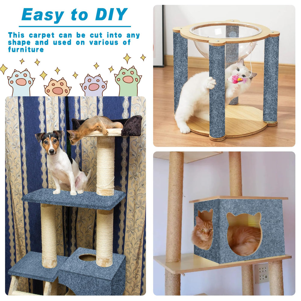 Draupnir Tapis Griffage Chat – protège pieds de meuble et évite les rayures