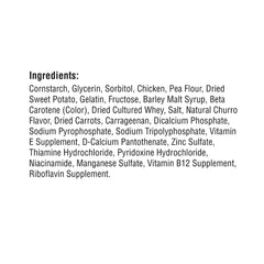 DreamBone Churro-vitamine-mineraux: apport nutritionnel complémentaire pour chiens.