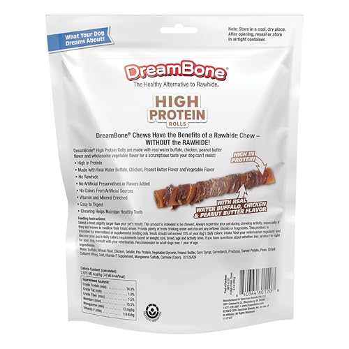 DreamBone buffle d'eau: ingrédient principal pour protéines réelles.
