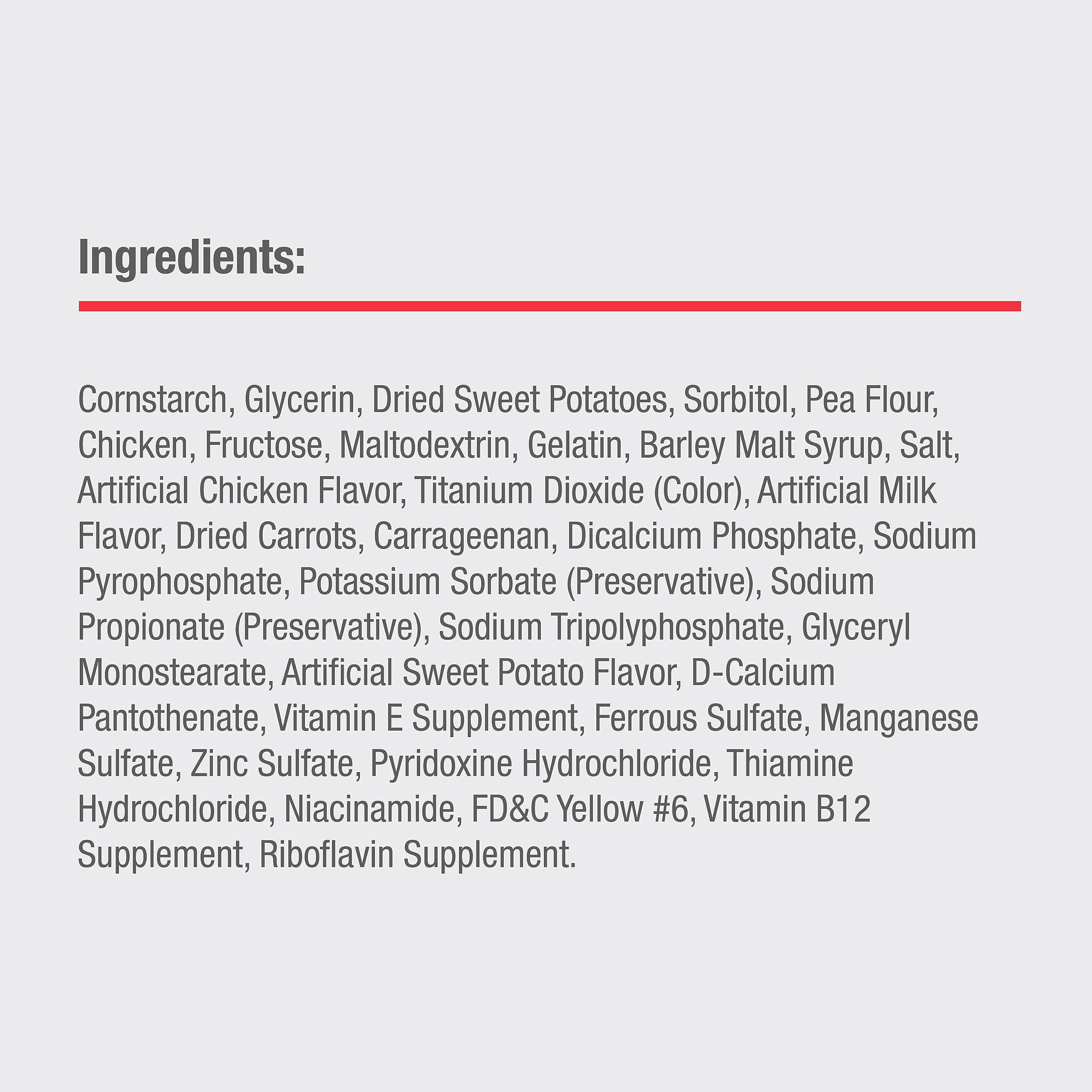 DreamBone Mini mastication et hygiène des dents potentielle.