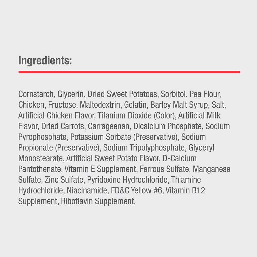 DreamBone Mini mastication et hygiène des dents potentielle.