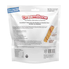 DreamBone Puffy Rolls gros plan friandises savoureuses pour chiens.