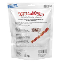 DreamBone Triple Flavor Swirlz boeuf-cacahuète-porc — friandises savoureuses sans poulet.