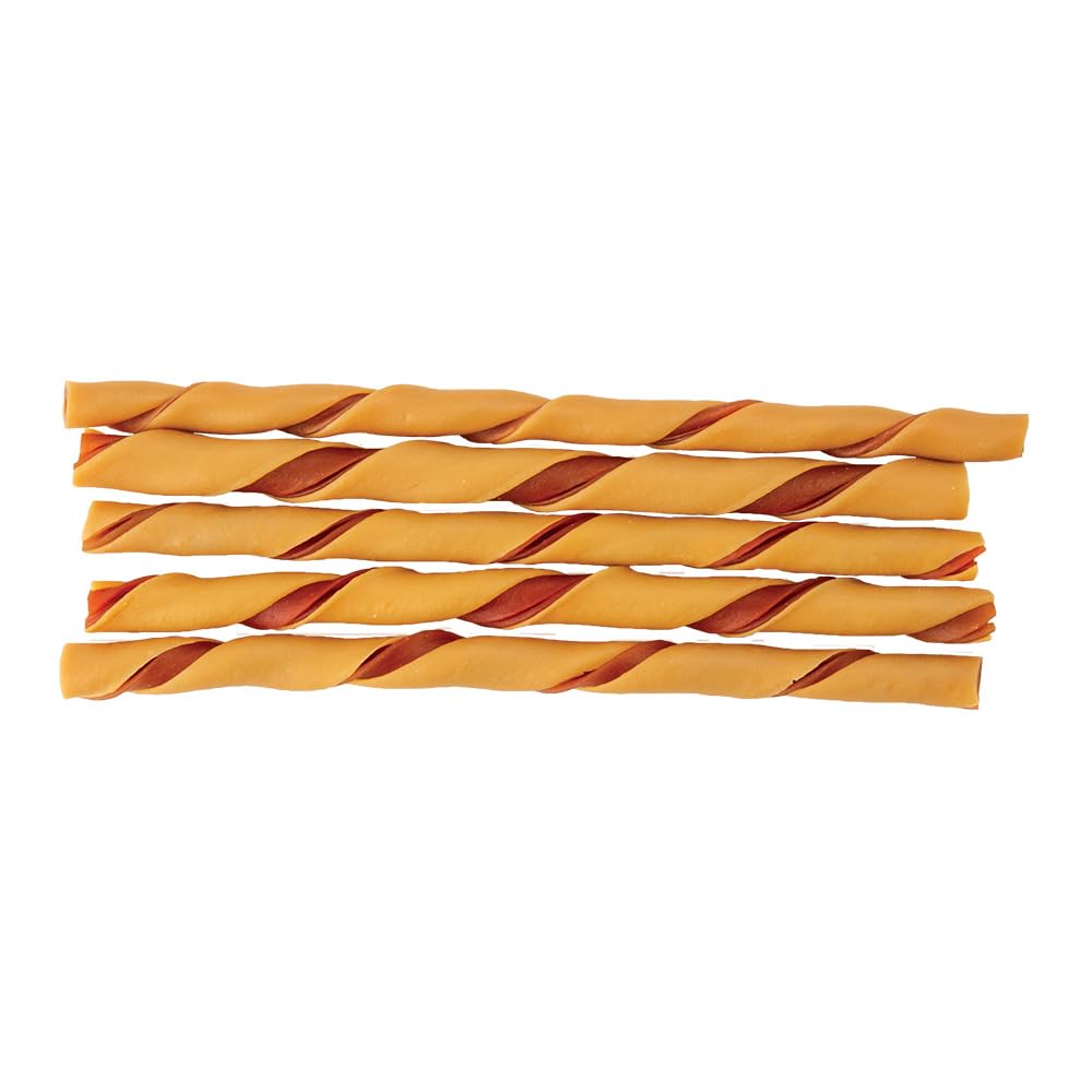DreamBone Twist Sticks dents-saines-mastication, favorise l'hygiène bucco-dentaire par la mastication.