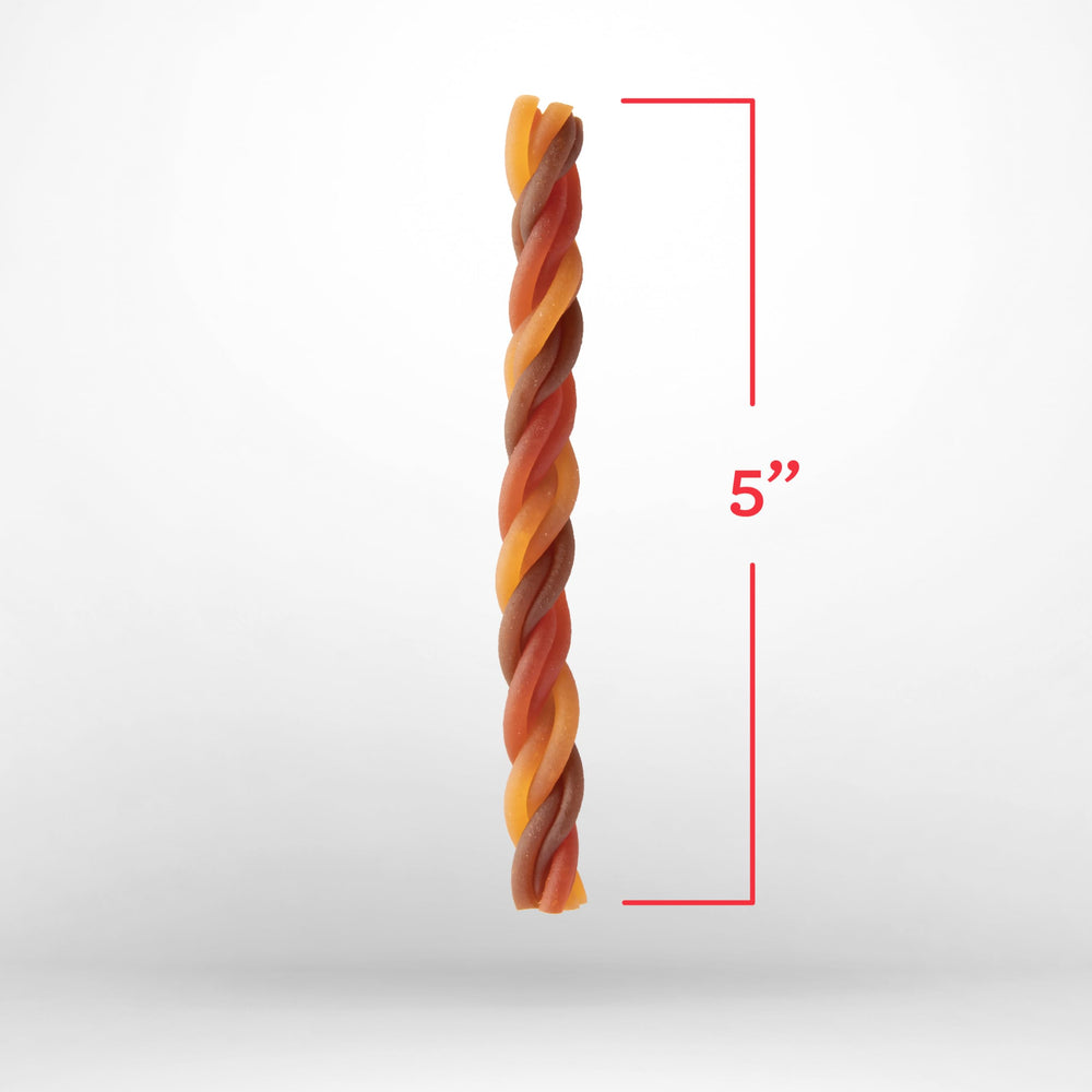 DreamBone Twisties faciles à portionner et à partager en récompense.