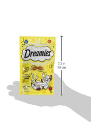 Dreamies fromage chat, arôme appetissant pour éveiller l'envie chez le chat.