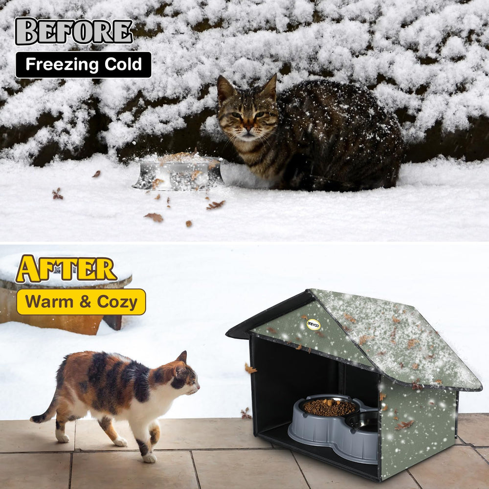 Ouverture pour câble chauffant Dreyoo, alimentation pratique