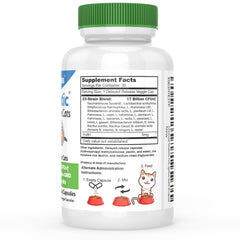 DrFormulas Nexabiotic, capsules ouvertes, facile à mélanger dans la nourriture.