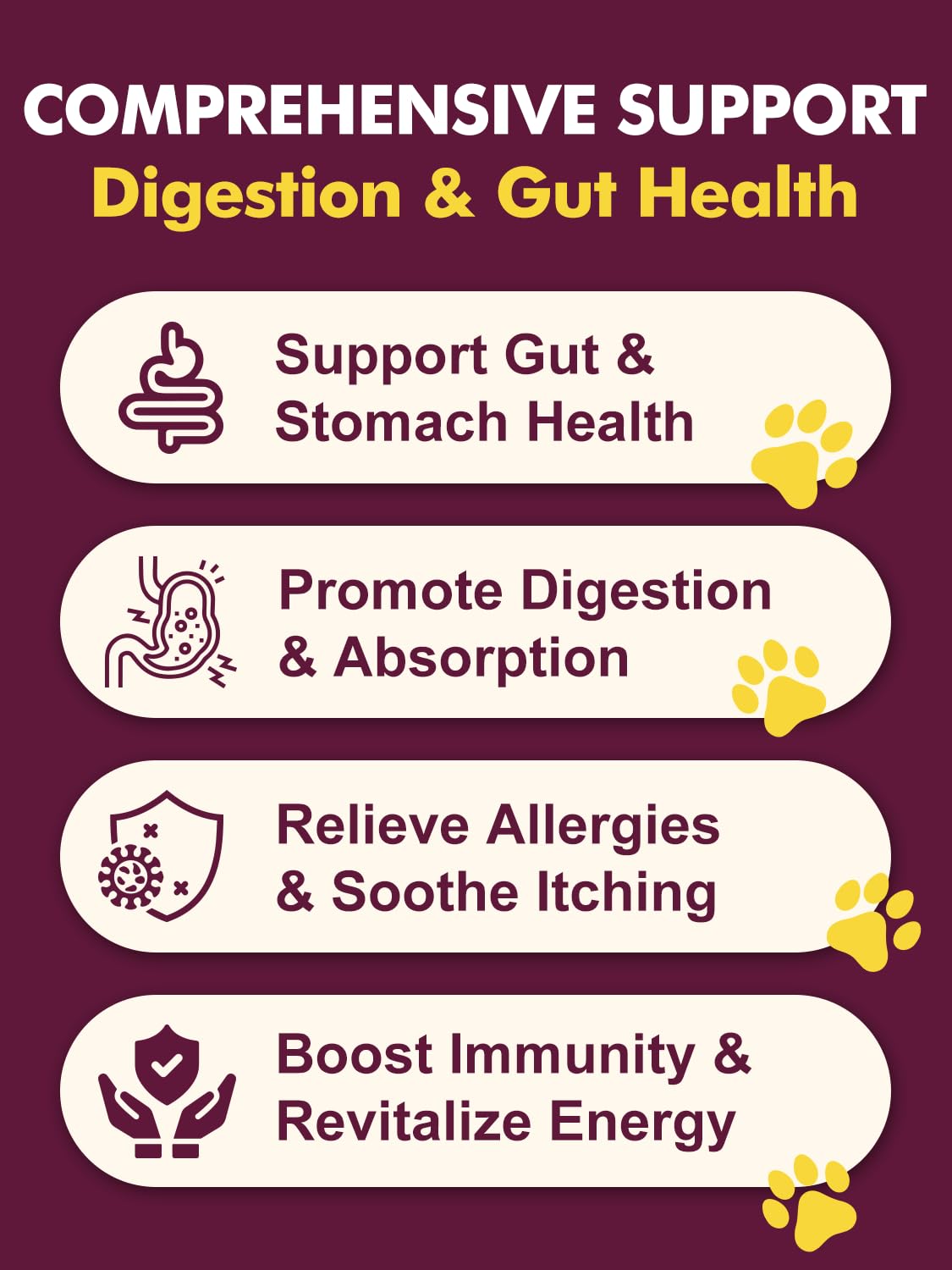 DRFOSTER Probiotiques chiens – spores-resistants, soutien du transit intestinal.