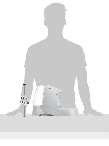Reservoir translucide Drinkwell Platinum facilite la surveillance du niveau d eau.
