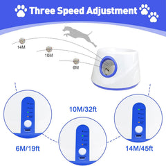DRK INNOTECK Trois Distances Reglables, lancer adapté à la taille du chien.