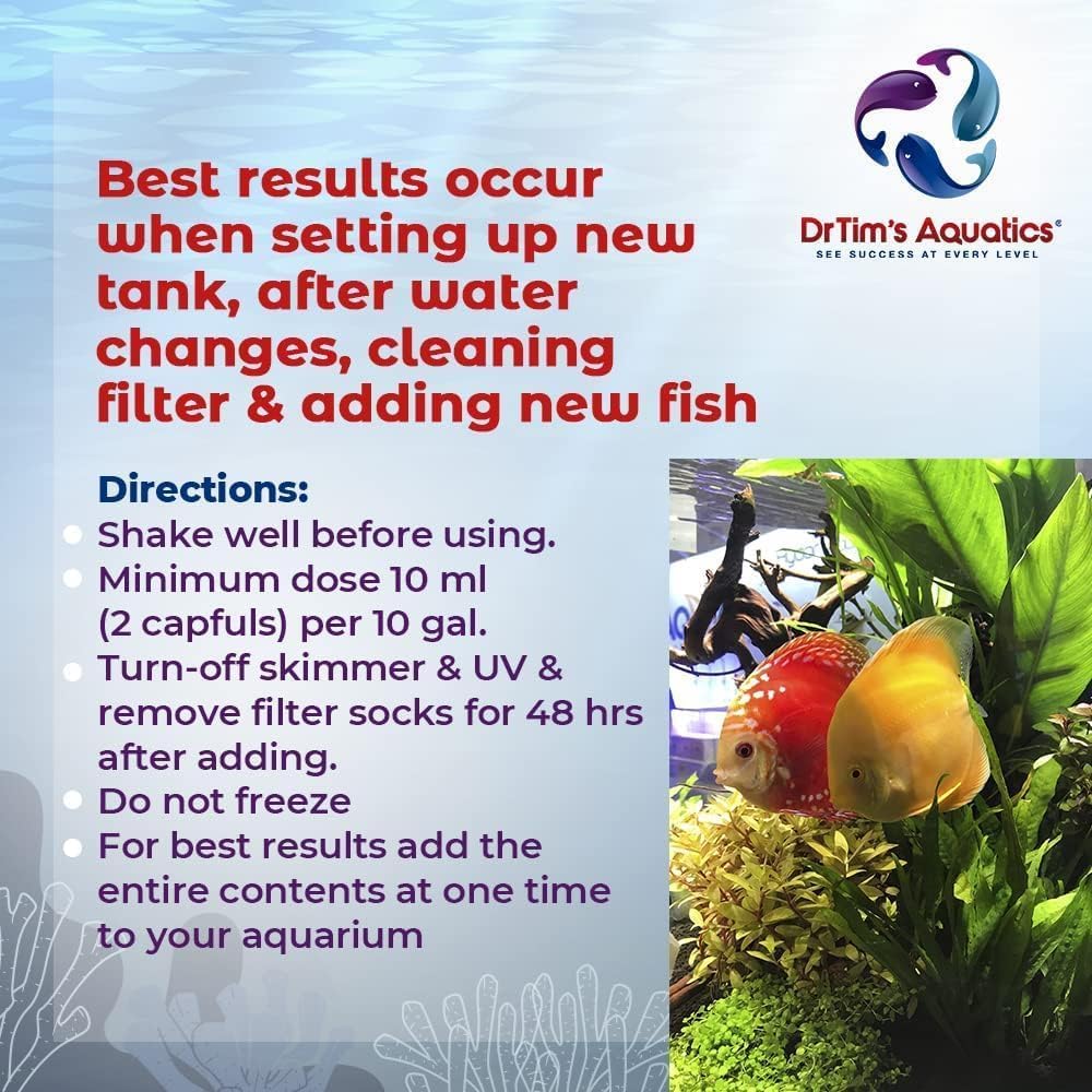 DrTim's Freshwater – élimination d'odeurs et purification immédiate de la cuve